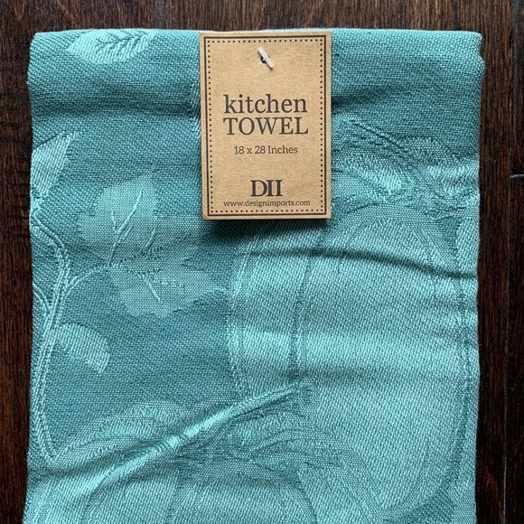 NWT Tassel Pumpkin and Ivy Print Kitchen Towel - Picture 3 of 14